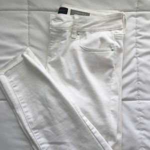 Aeropostale White Cropped Jeggings